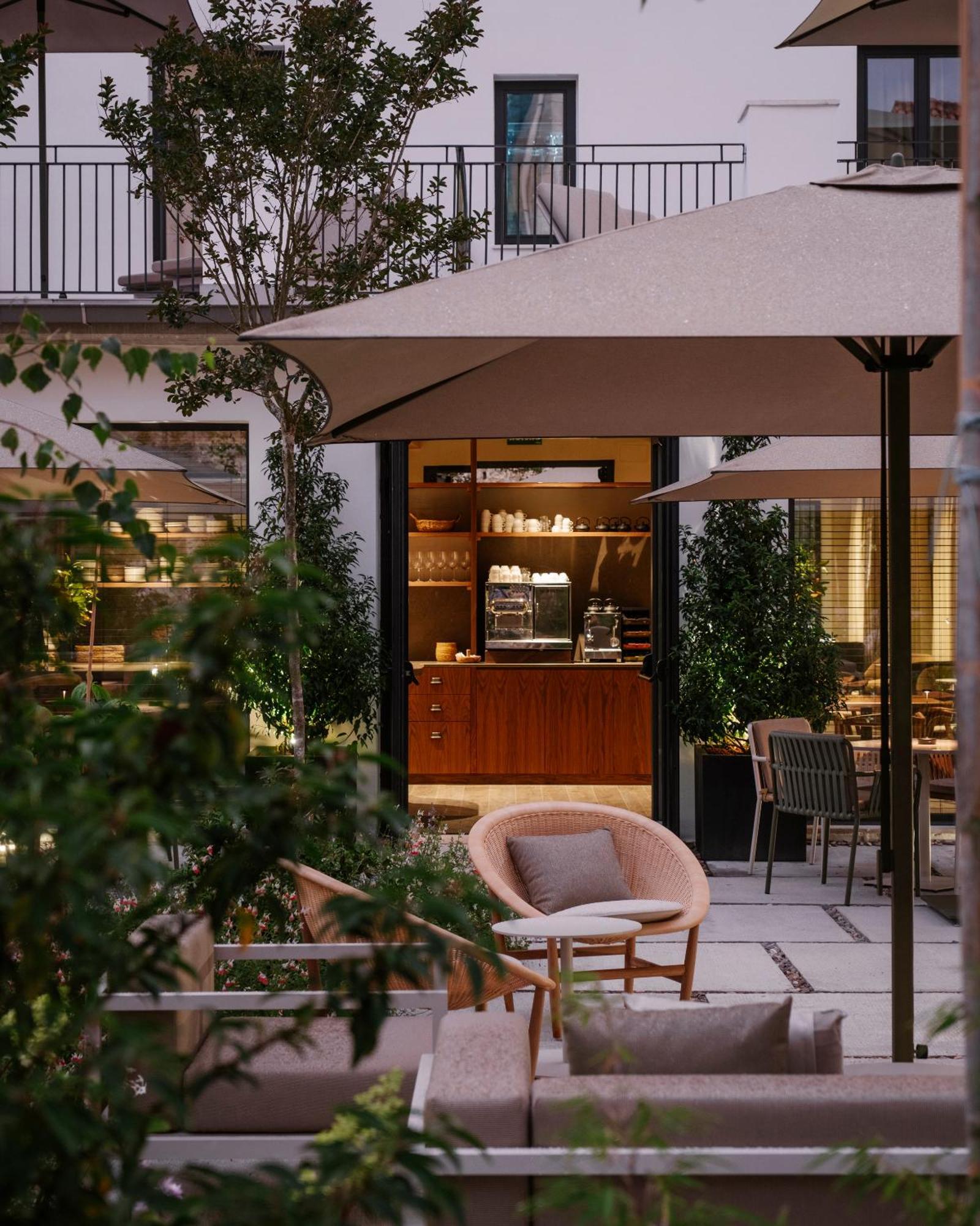 Hotel Rhin Garden Santander Exterior foto